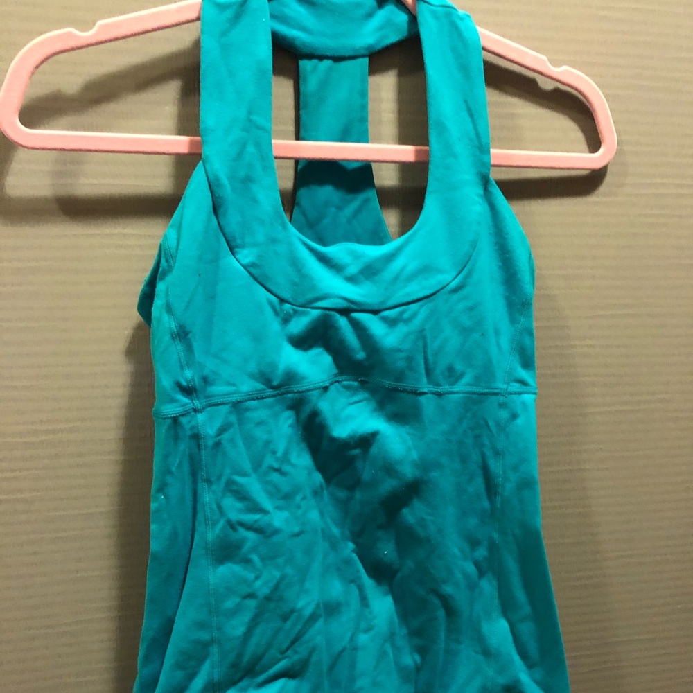 LuLuLemon Turquoise Active Top